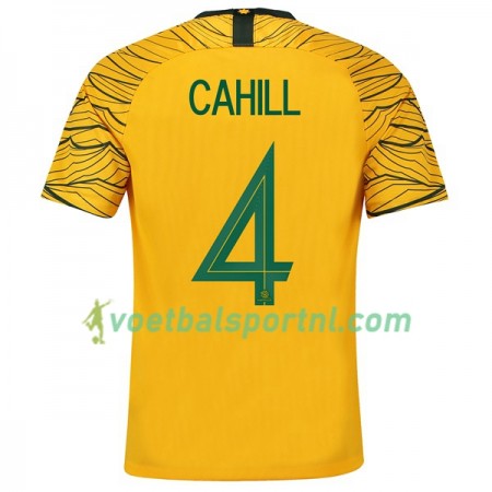 Australië Cahill 4 Thuis Shirt WK voetbal 2018